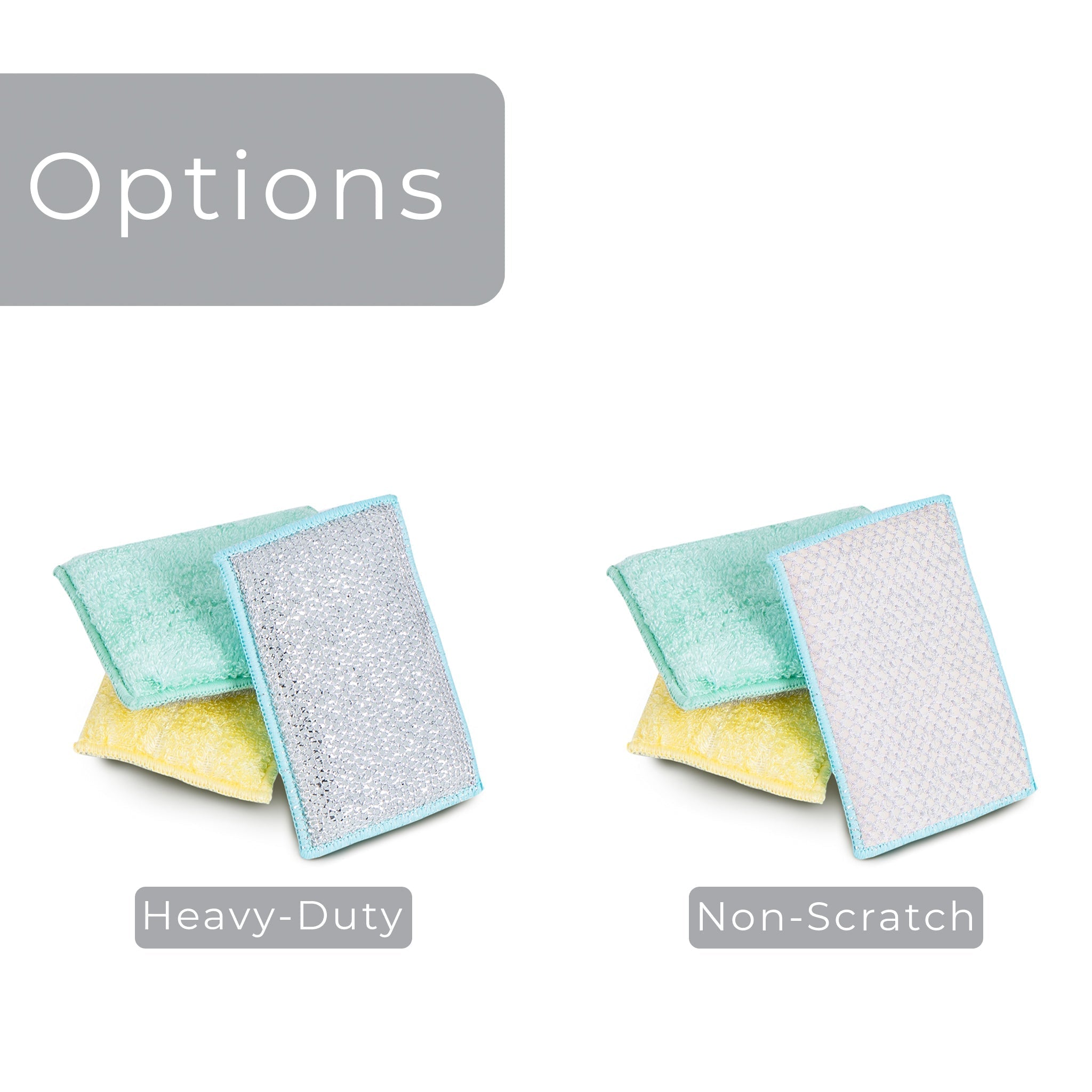 Bamboo Scrub Sponge – Non-Scratch