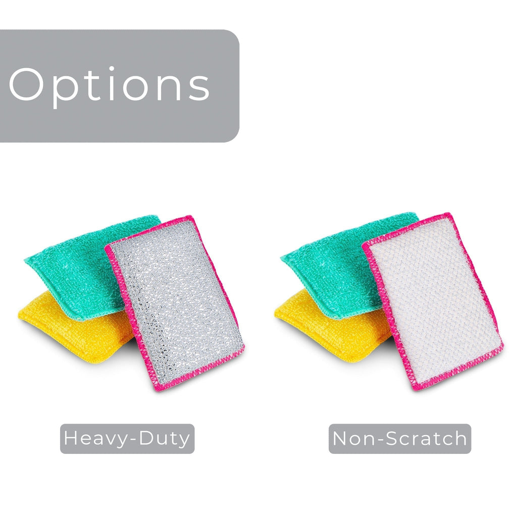 Bamboo Scrub Sponge – Non-Scratch