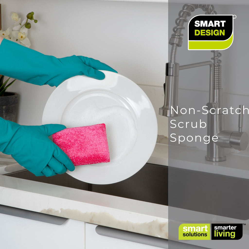 Bamboo Scrub Sponge – Non-Scratch