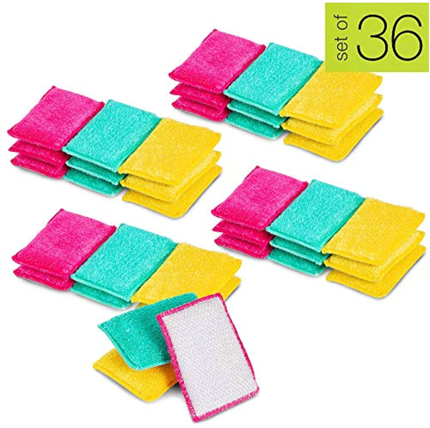 Bamboo Scrub Sponge – Non-Scratch