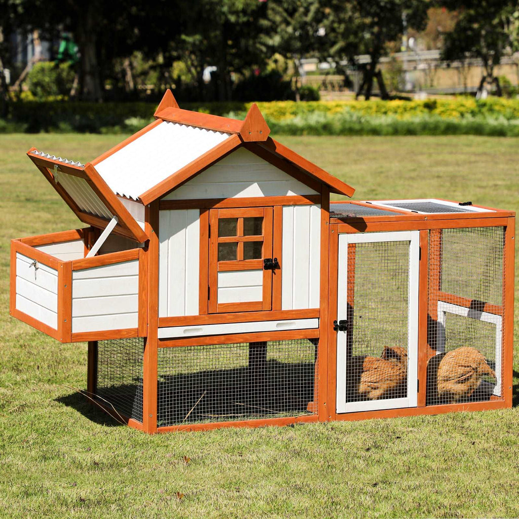 PETSFIT Outdoor Wooden Dog House
