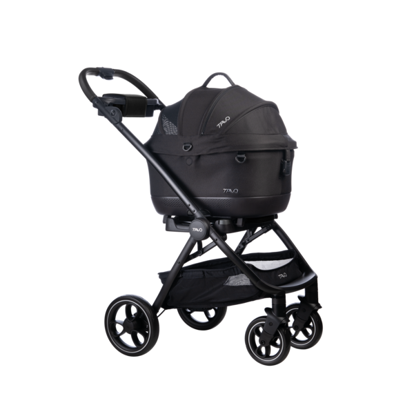 Tavo Pets Maeve™ iso Pet Car Seat Carrier With Integrated Vehicle Latches and Optional Roscoe Stroller Bundle - Please Note Shipping Time Frame in Description
