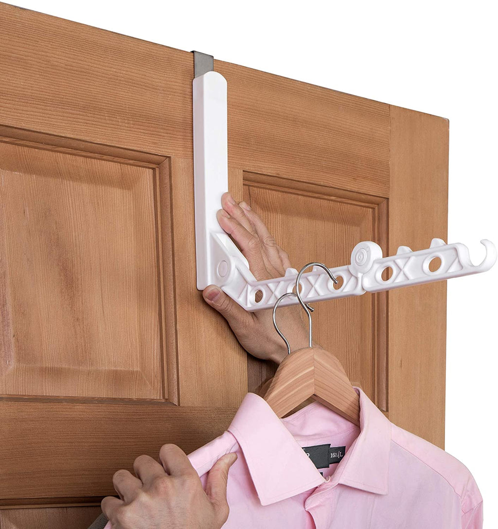 Over-The-Door Hanger Hooks with Expandable Arm