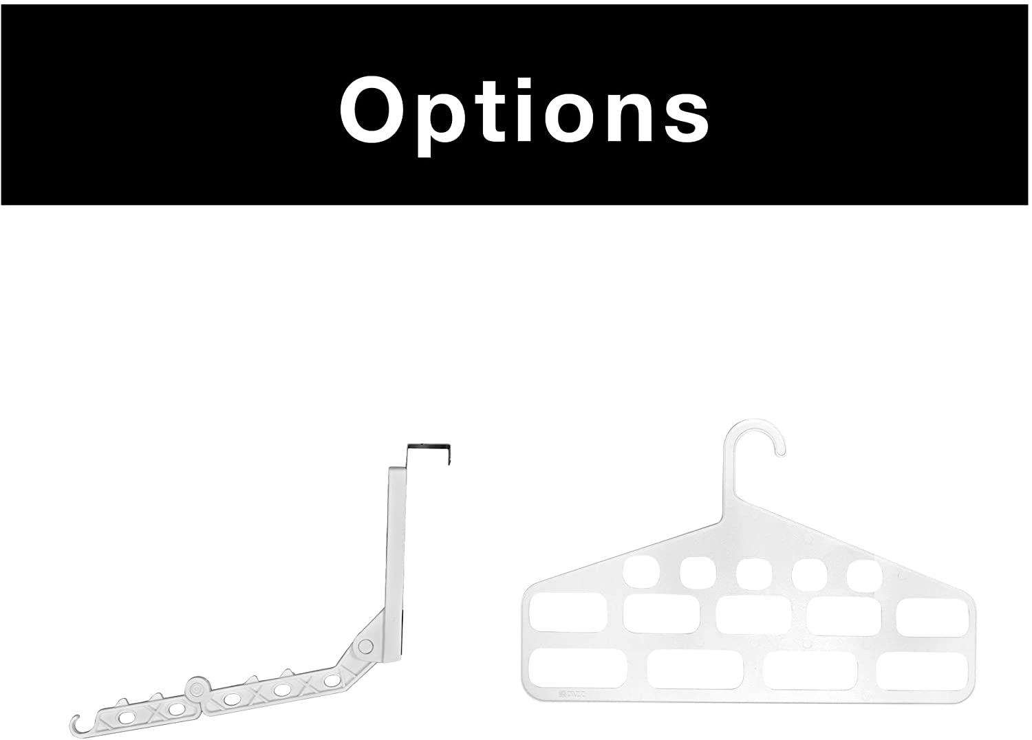 Over-The-Door Hanger Hooks with Expandable Arm