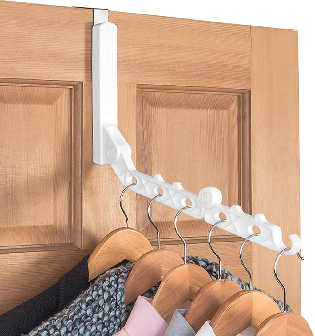 Over-The-Door Hanger Hooks with Expandable Arm