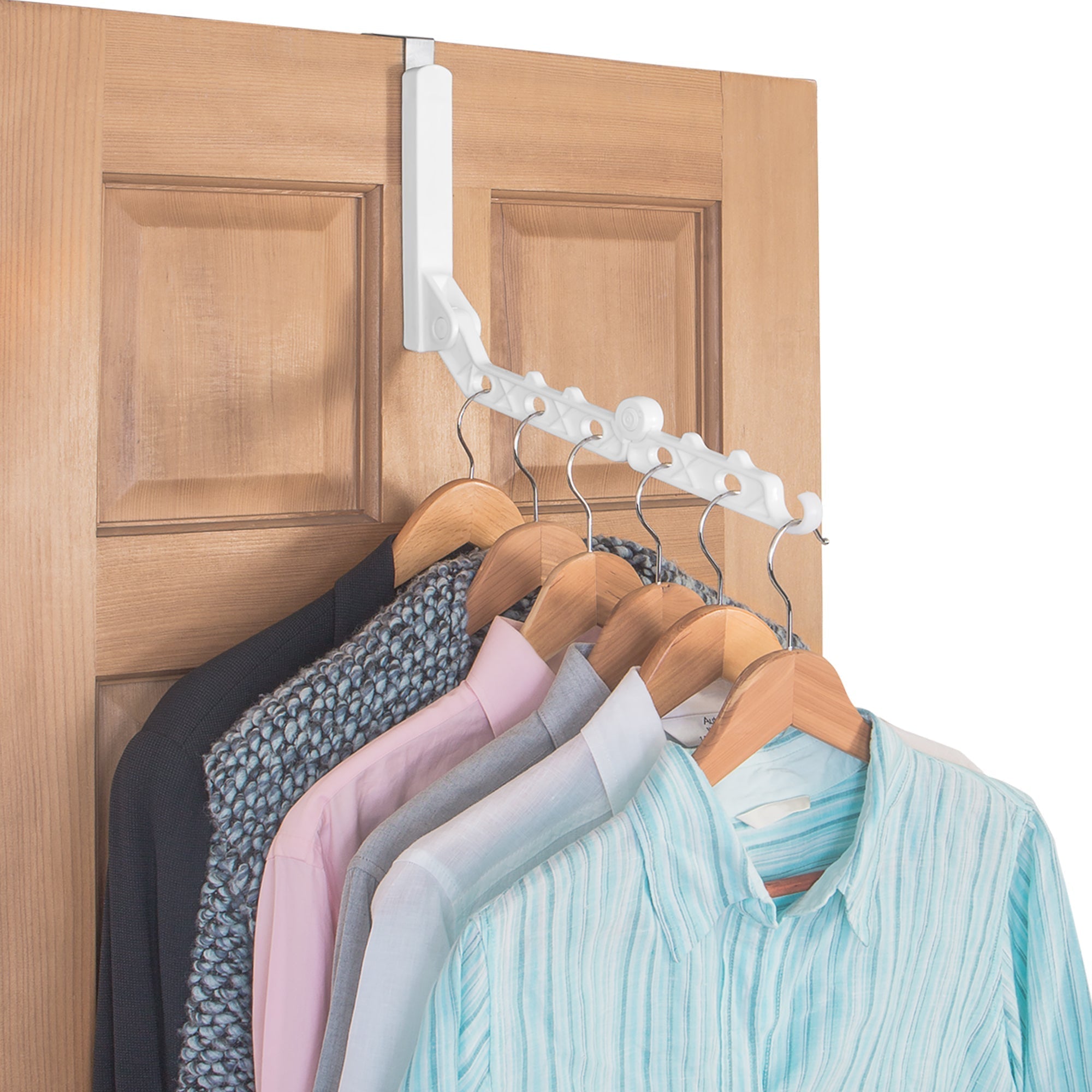 Over-The-Door Hanger Hooks with Expandable Arm