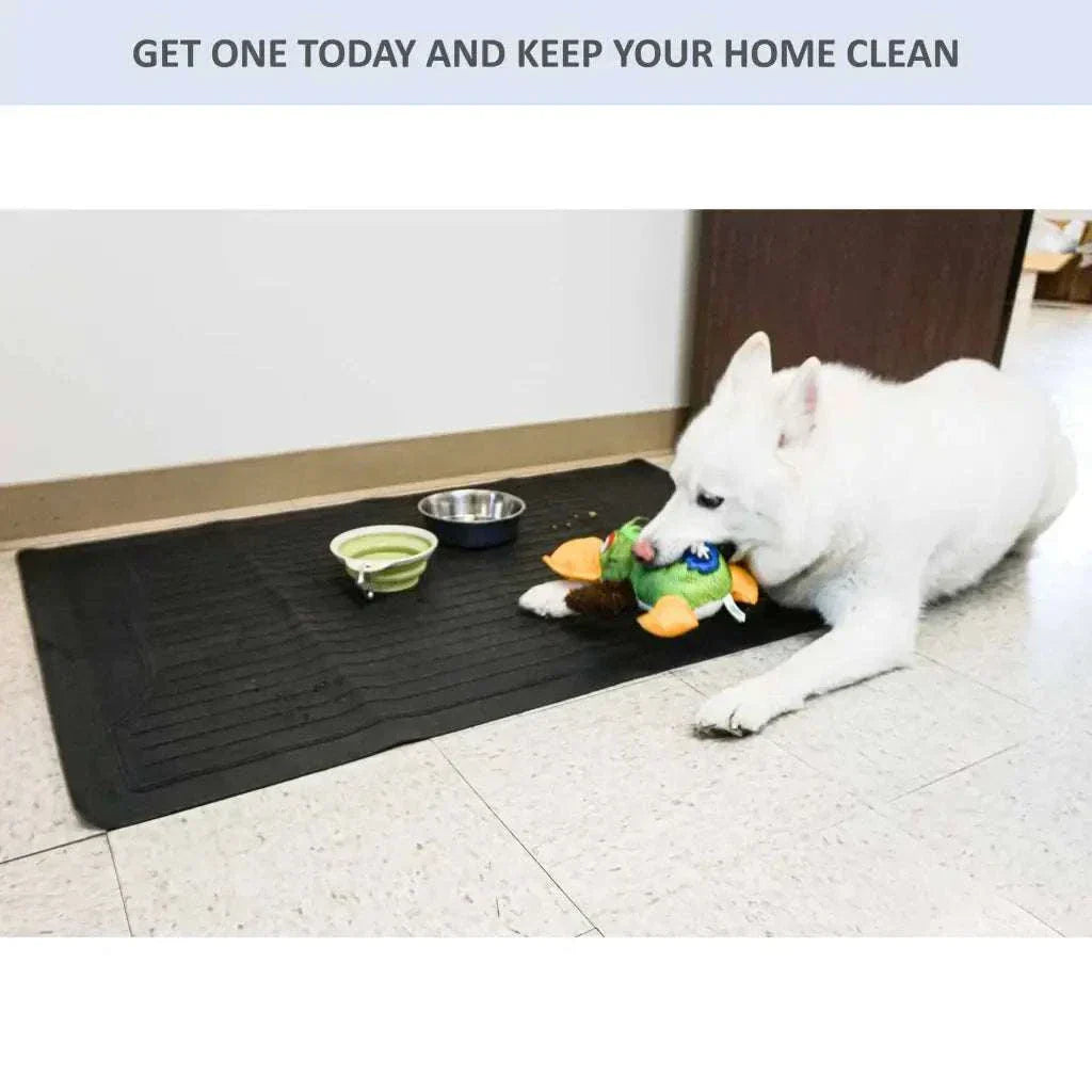Formosa Covers Pet Feeding Area Mat, Extra Large, Durable, Vinyl, Waterproof 32.25"L x 47.5"W