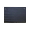 Formosa Covers Pet Feeding Cat Litter Catcher Non-Slip Mat Waterproof Large 23"L x 36"W Jet Black