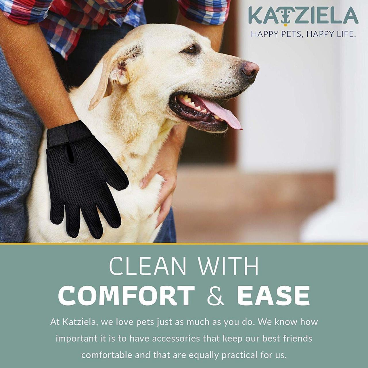 Katziela Pet Grooming Gloves