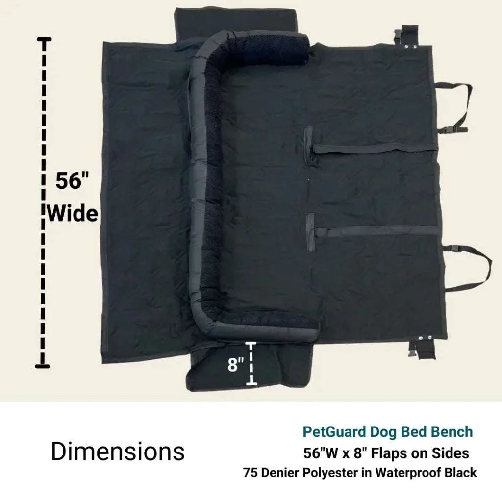 Formosa Covers Pet Guard Bench Black