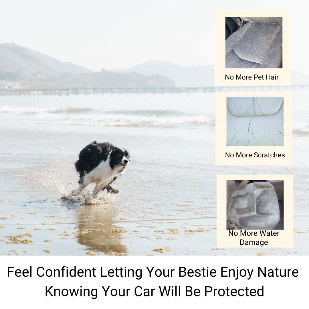 Formosa Covers Pet Car Seat Hammock Cover with Mesh Window