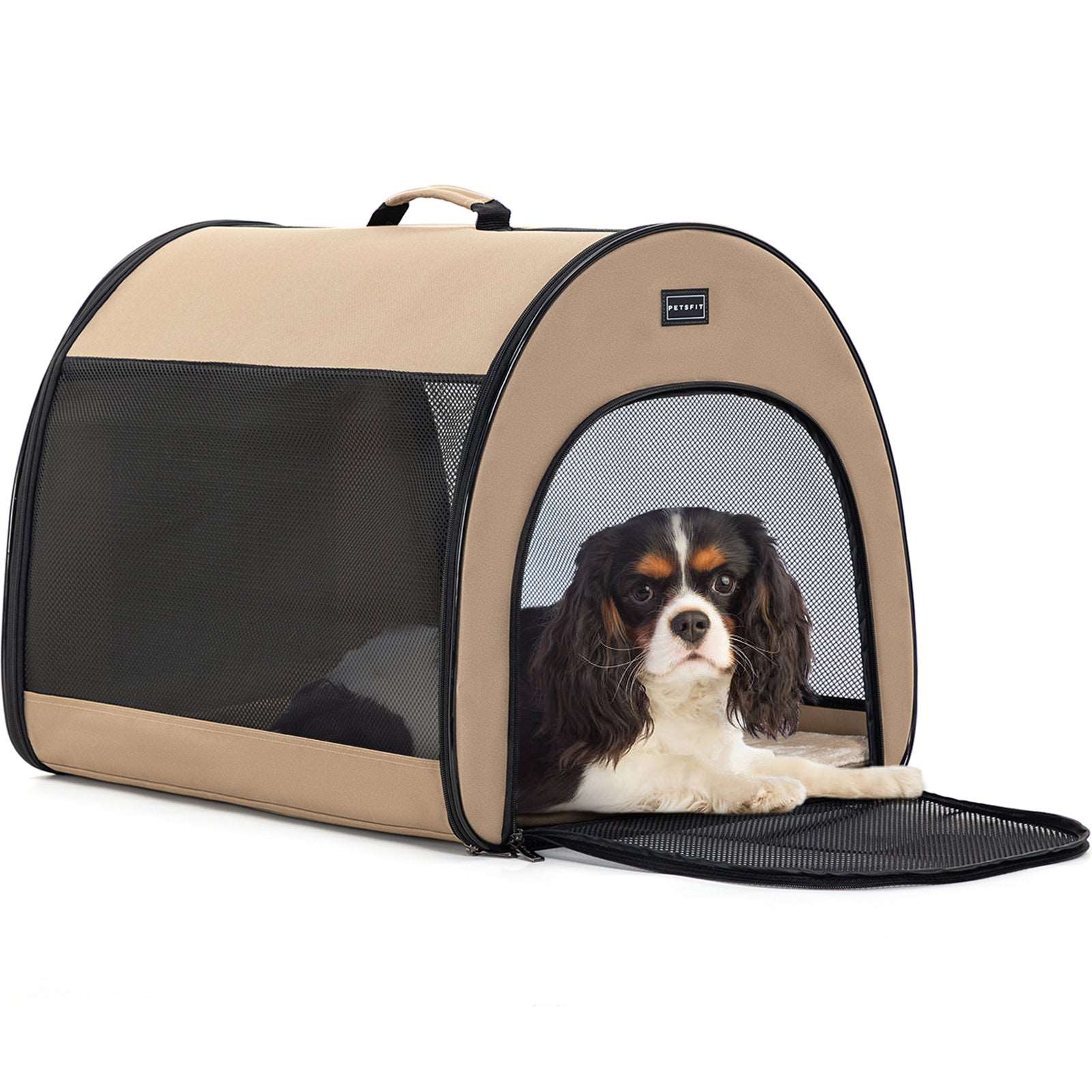 PETSFIT Arch Design Soft Sided Portable Dog Crate