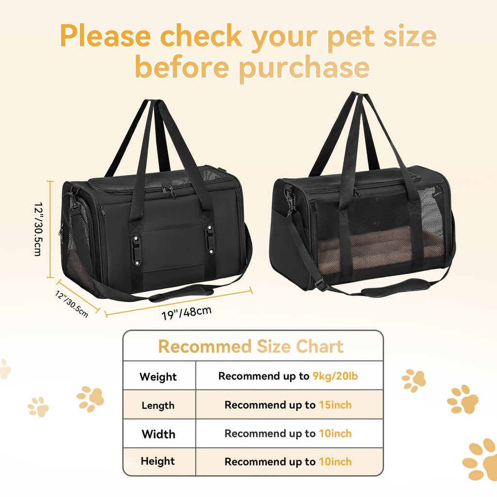 PETSFIT backpack pet carrier airline