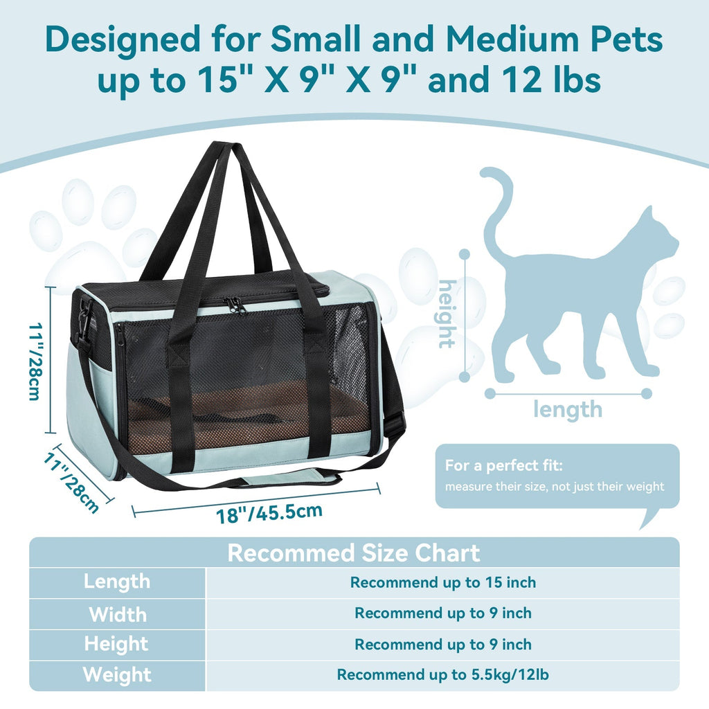 PETSFIT backpack pet carrier airline