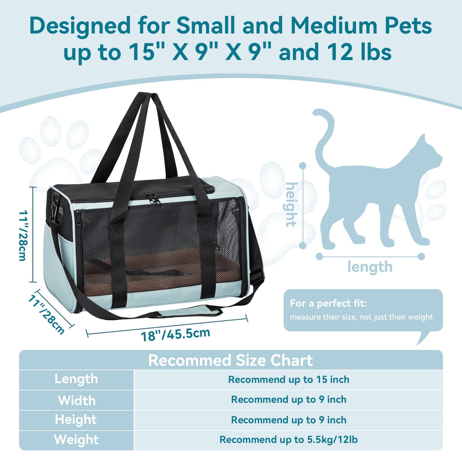 PETSFIT backpack pet carrier airline
