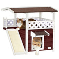 PETSFIT Cat House for Outdoor Feral Cat Shelter
