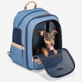 PETSFIT Vira Blazer Pet Denim Blue Backpack