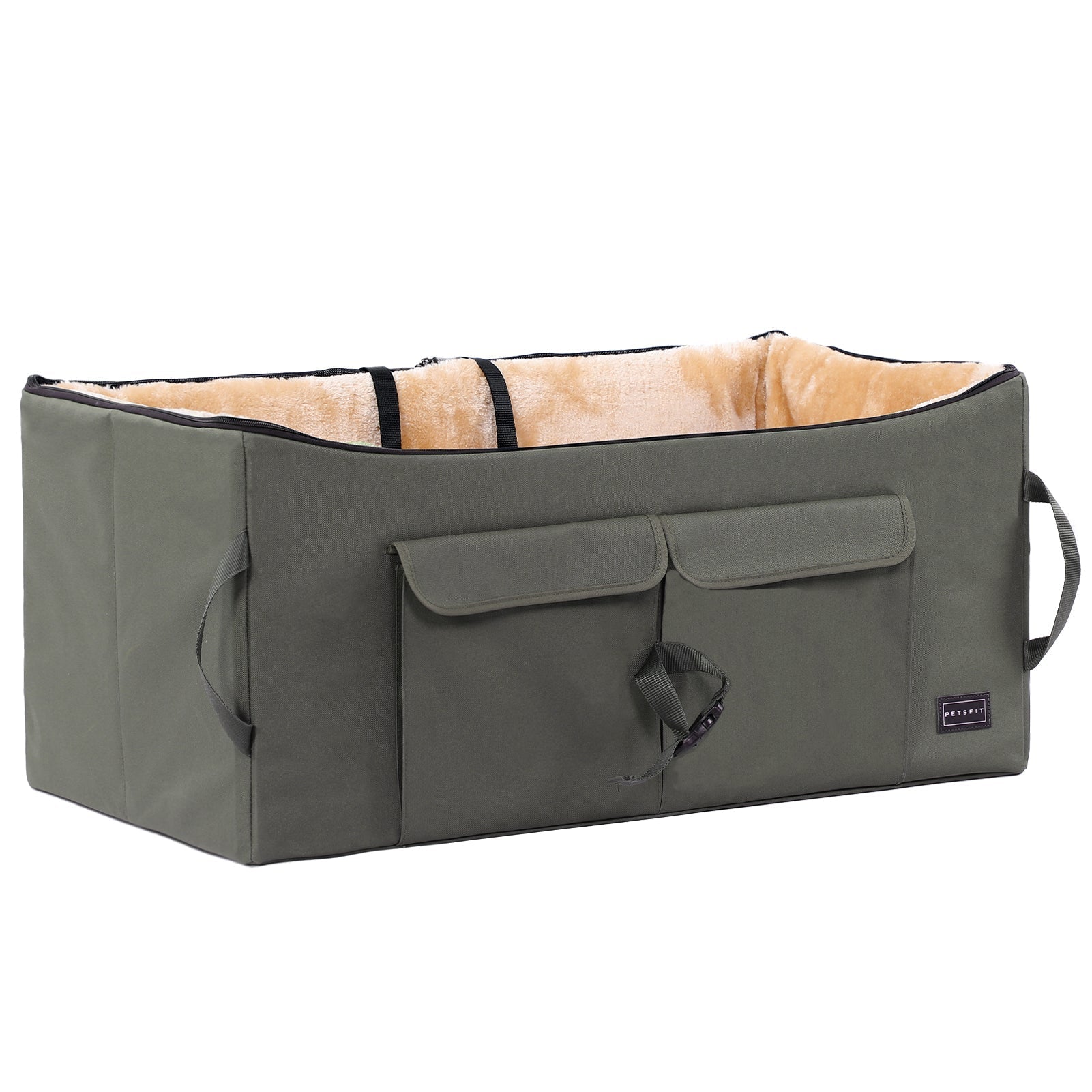 PETSFIT Dog Booster Seat for Medium Dog or 2 Small Dogs or Large Dog up to 55 lb