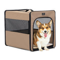 PETSFIT Dog Crate For Travel Collapsible Dog Crate