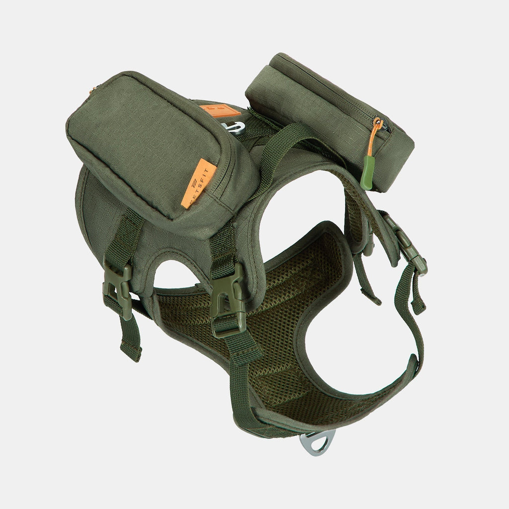 PETSFIT WILDPATH Saddle Bag Dog Harness for Large Dogs