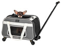 PETSFIT Airline Pet Carrier With Wheels
