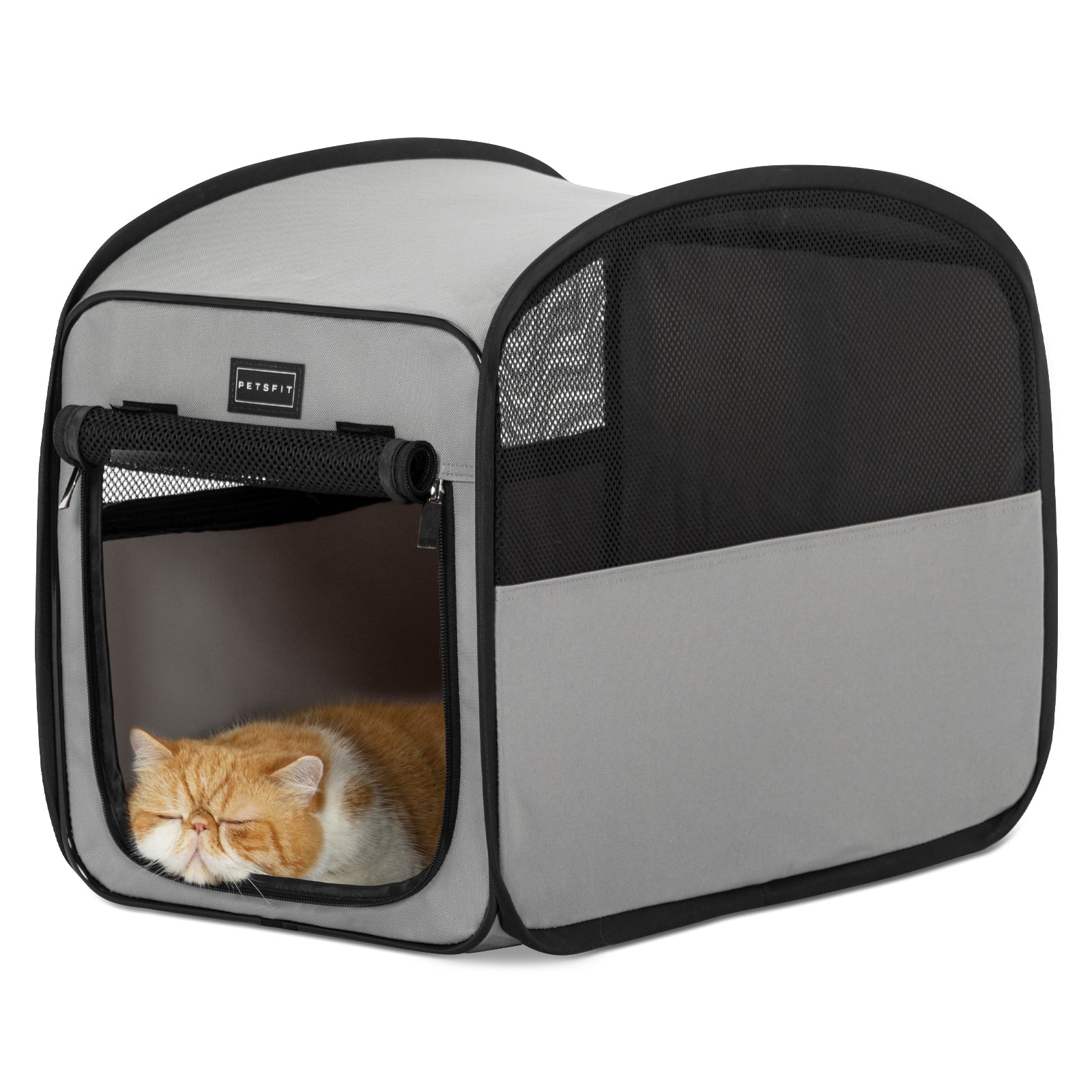 PETSFIT Portable Dog Crate Pop Up Collapsible Crate