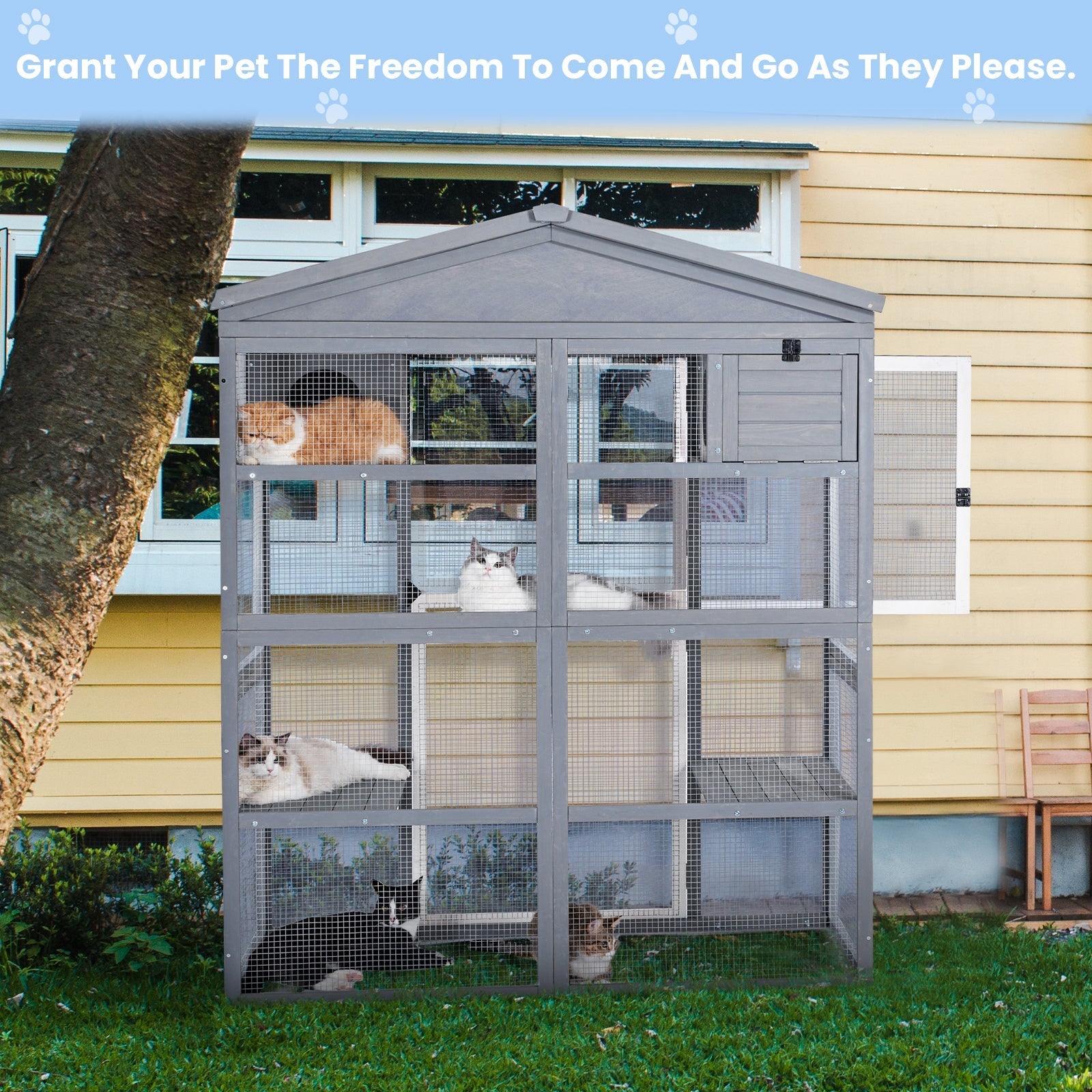 PETSFIT Cat Enclosure Catio Outdoor