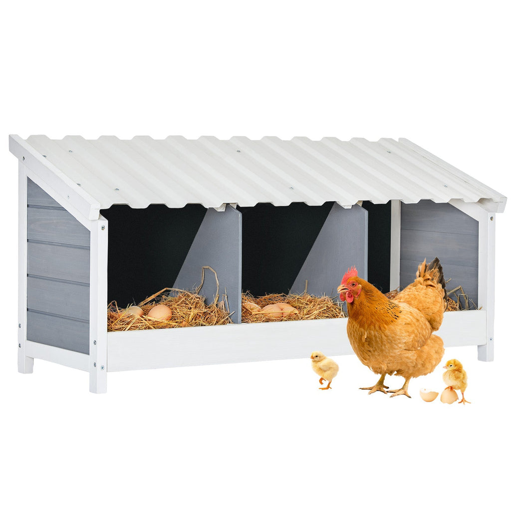 PETSFIT Triple Hen Nesting Boxes