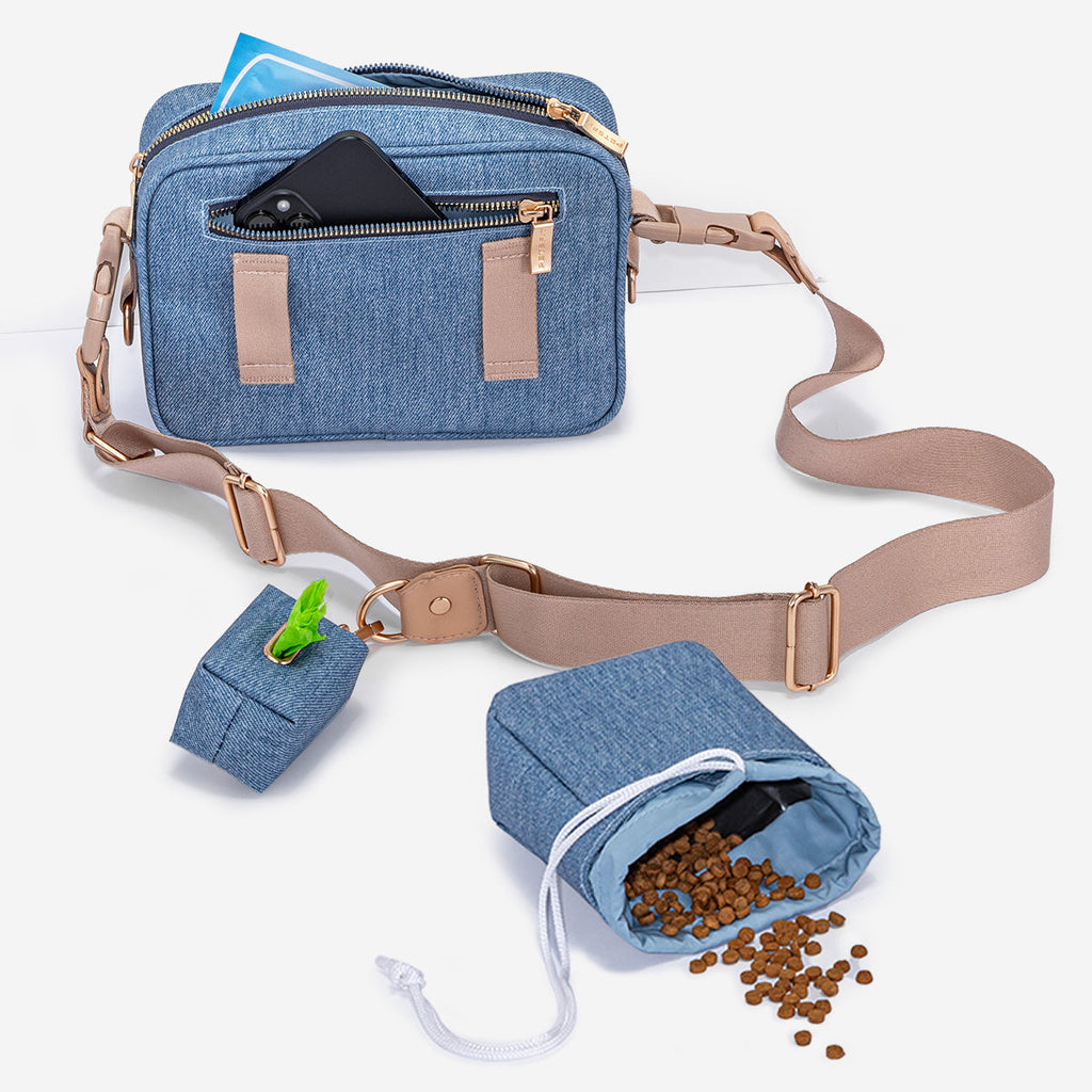 PETSFIT Vira Blazer Denim Crossbody Bag