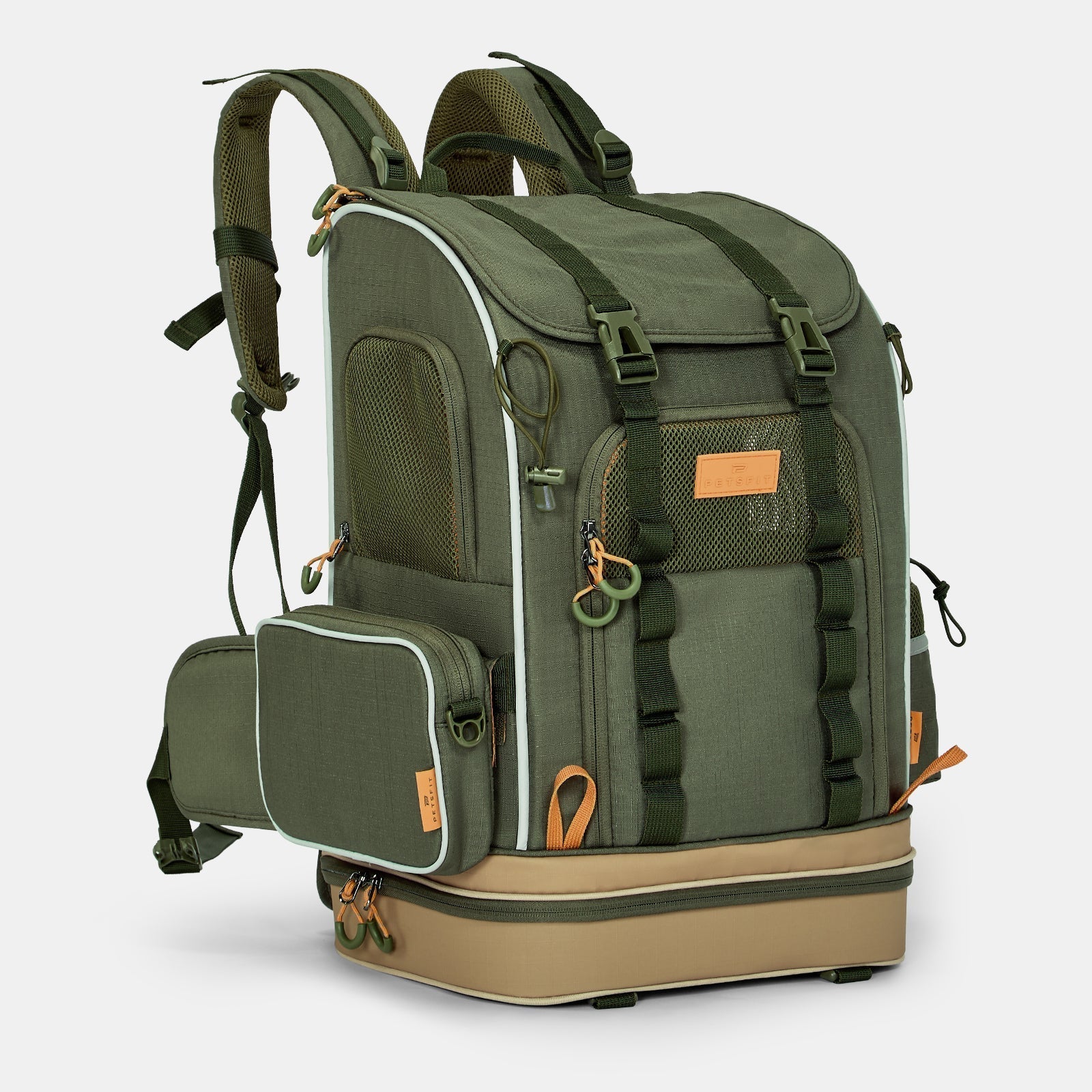 PETSFIT WILDPATH Pet Carrier Backpack for Hiking with Multi-Compartment Storage
