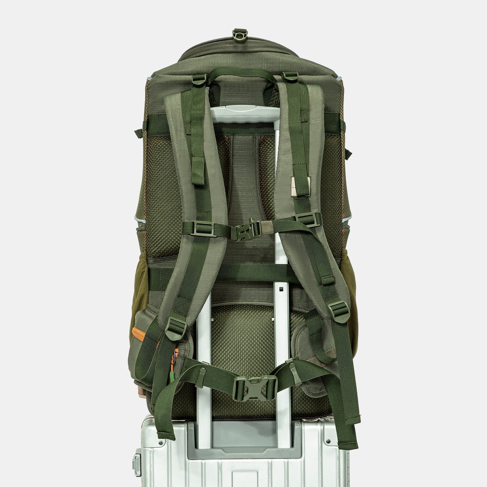 PETSFIT WILDPATH Dual‑Pet Hiking Carrier Backpack with Zippered Divider