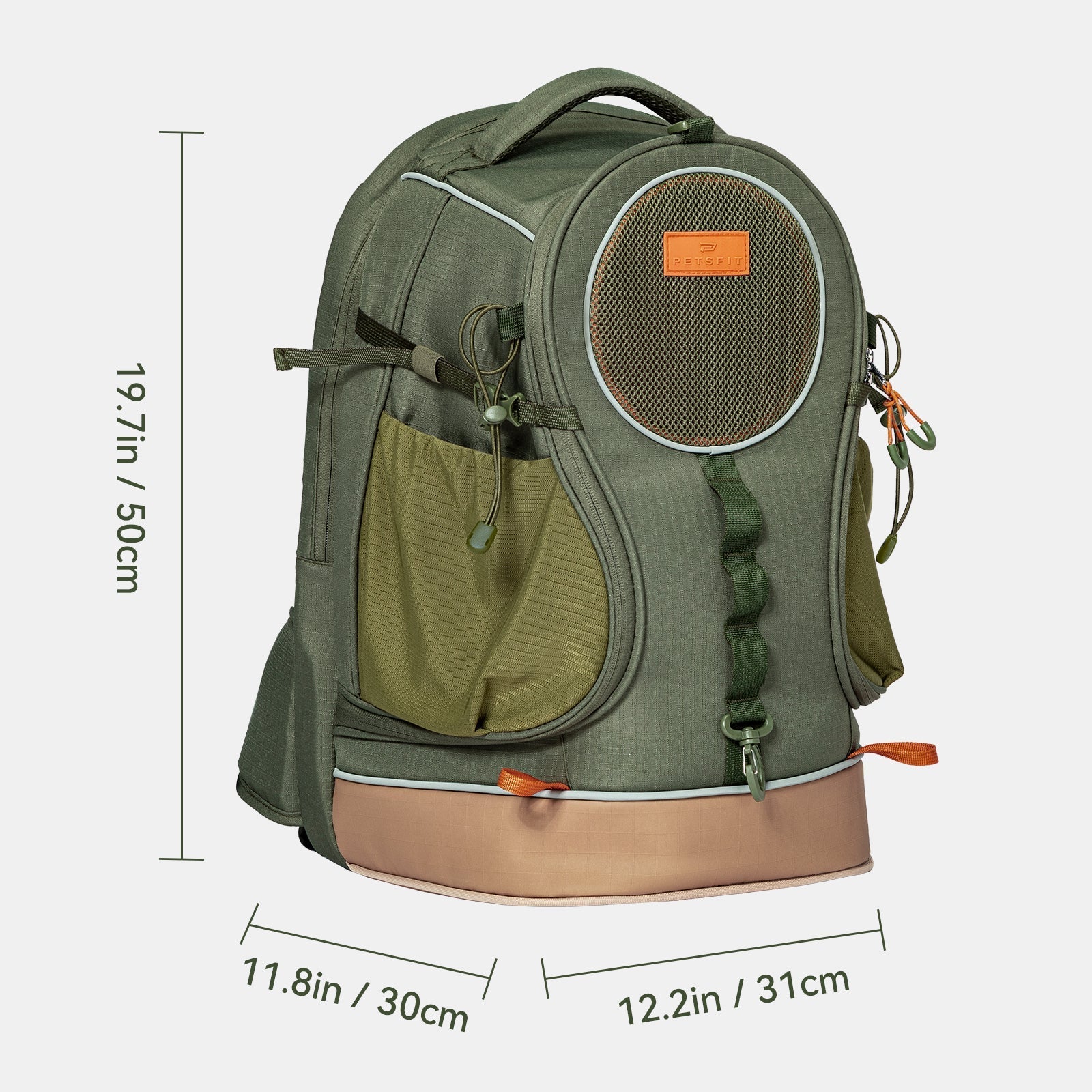 PETSFIT WILDPATH Pet Carrier Backpack for Hiking for Small Dogs & Cats