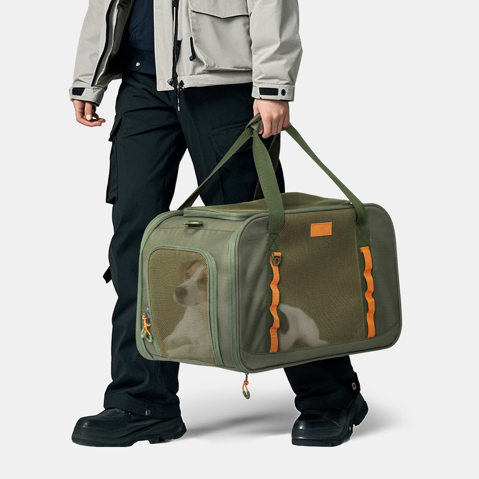 PETSFIT WILDPATH Pet Travel Carrier for Small Dogs & Cats