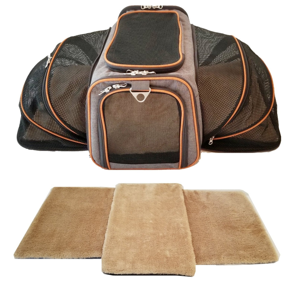 Gold/Diamond Series Double Expandable Replacement One Piece Faux Fleece Pad