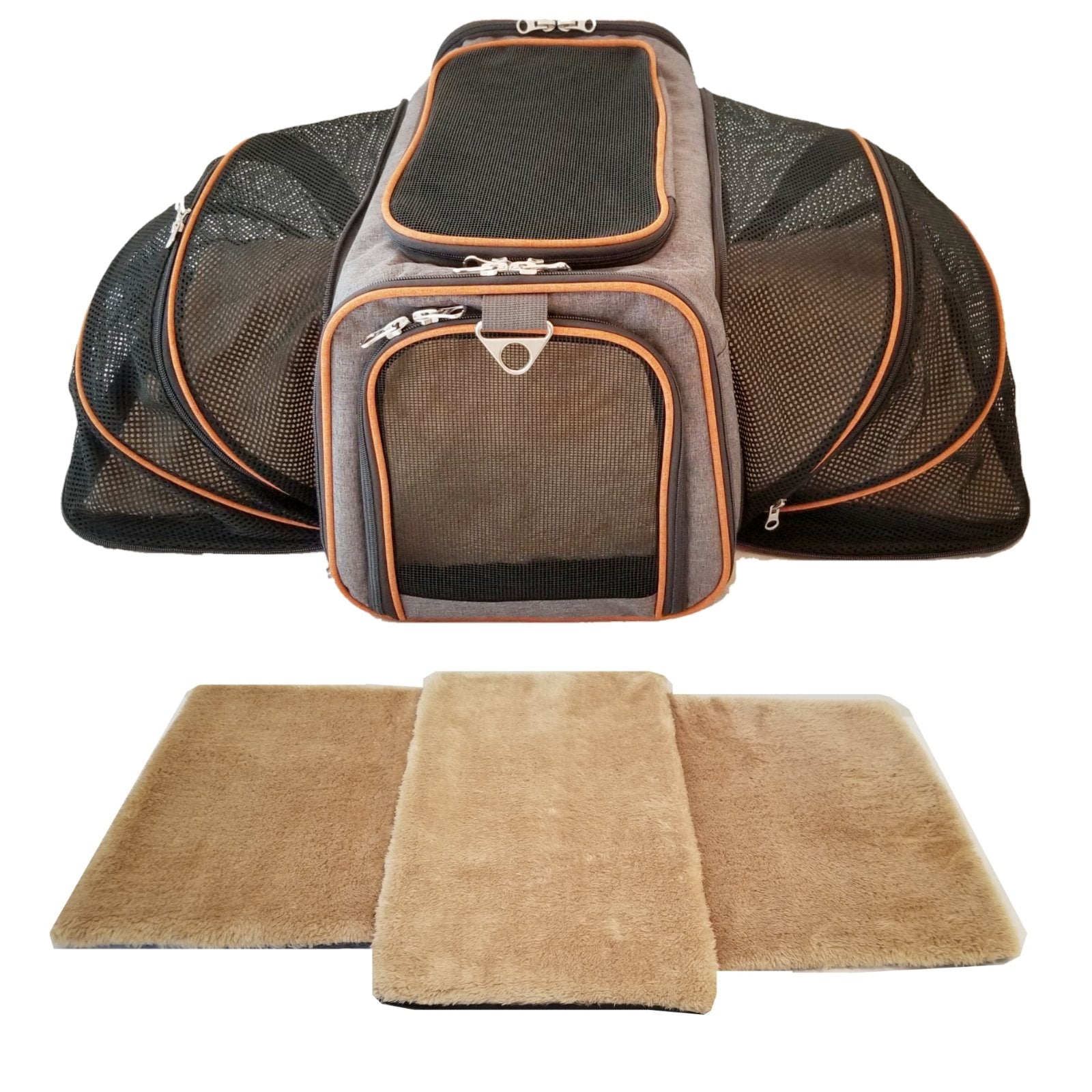 Gold/Diamond Series Double Expandable Replacement One Piece Faux Fleece Pad