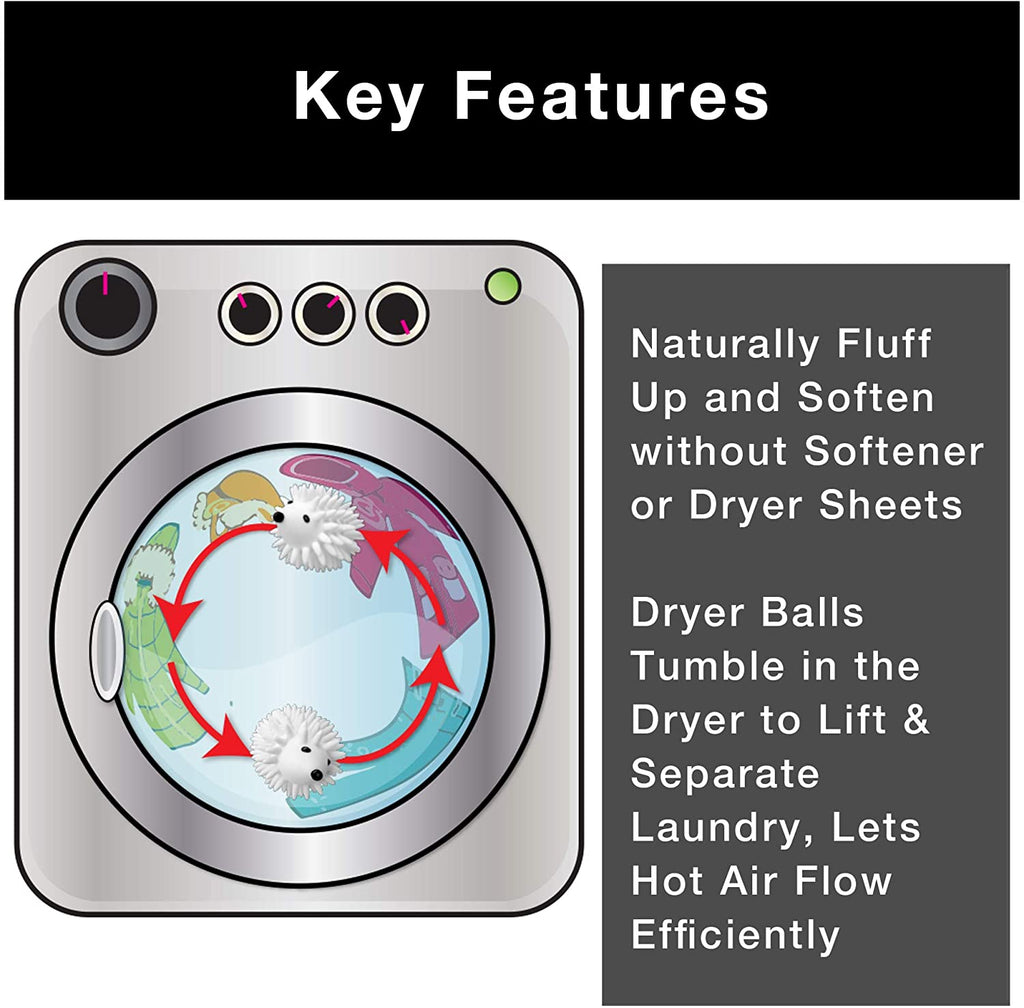 Plastic Dryer Balls with Spikes