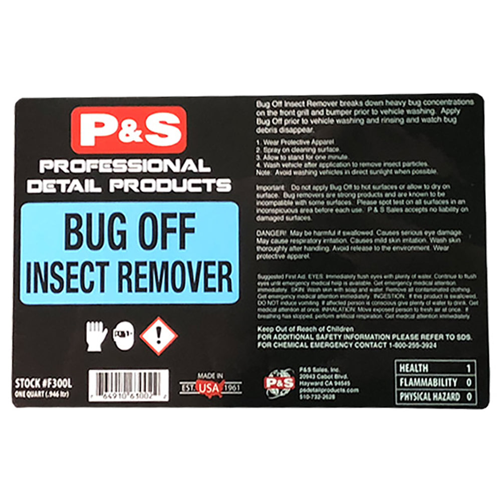 P&S Bottle Label - Bug Off