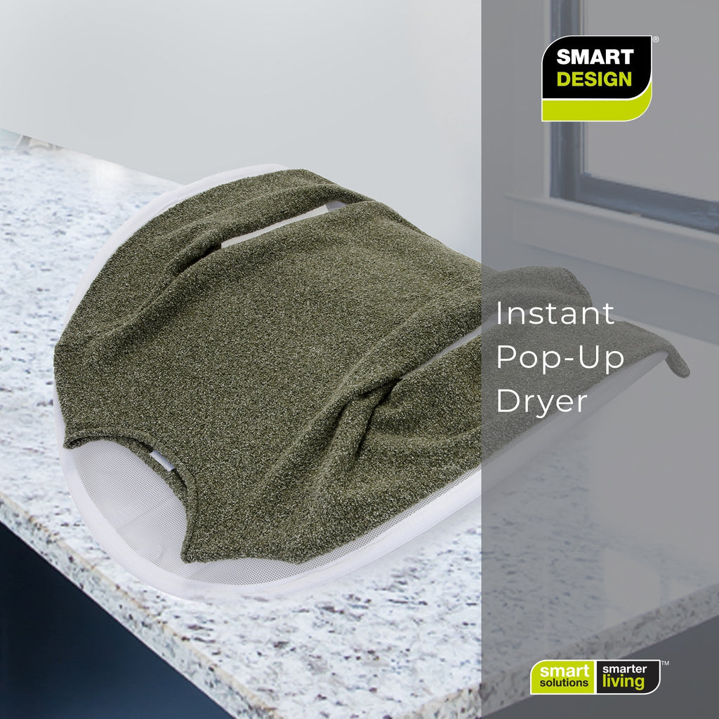 Instant Pop-Up Dryer – With 2 Adjustable Buckled Straps