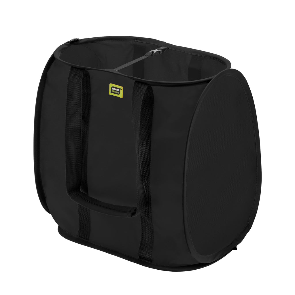 Pop-Up Reusable Shopping Bag - Black