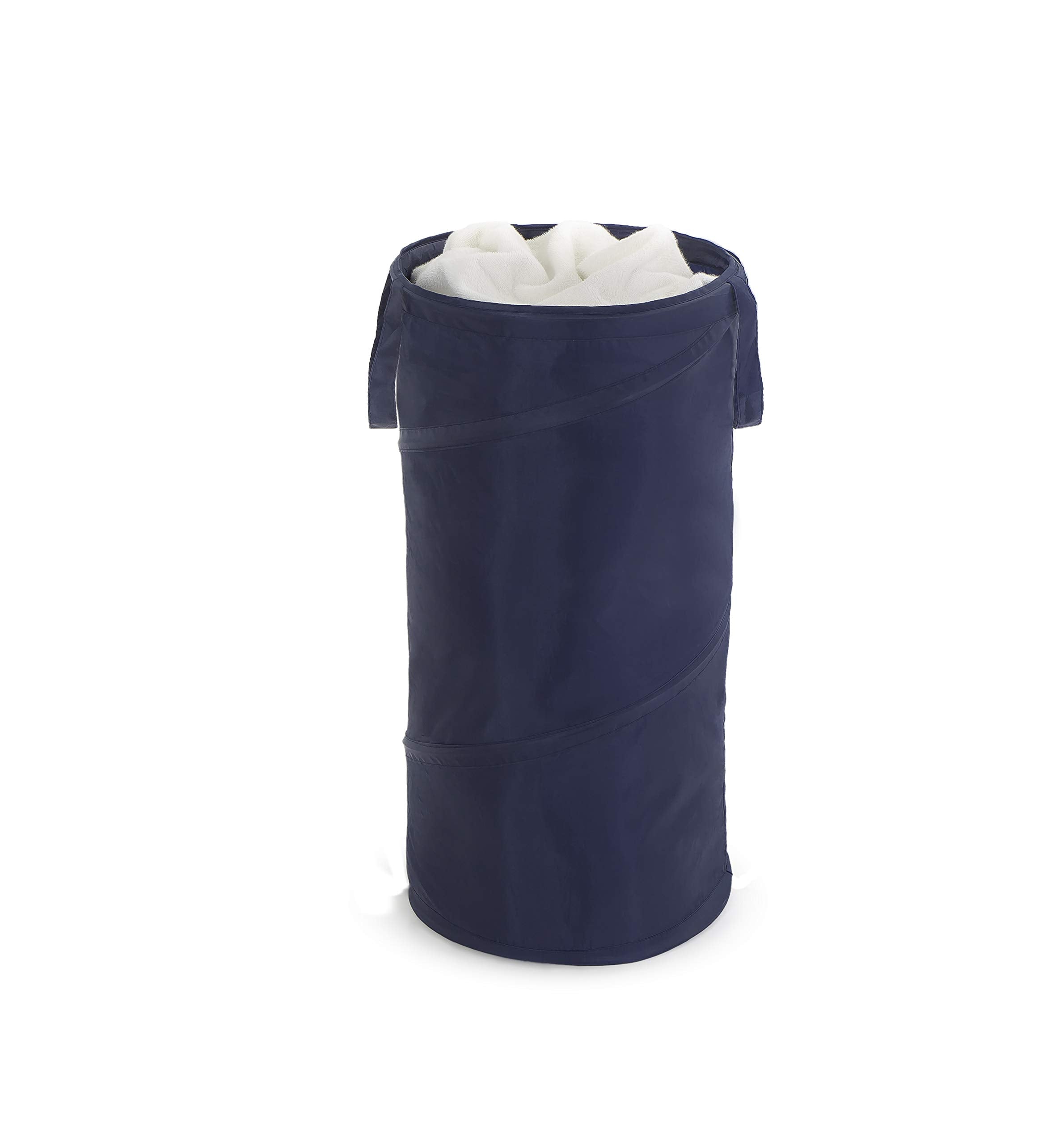 Pop-Up Slim Spiral Laundry Hamper Bag Polyester - 25 Inch