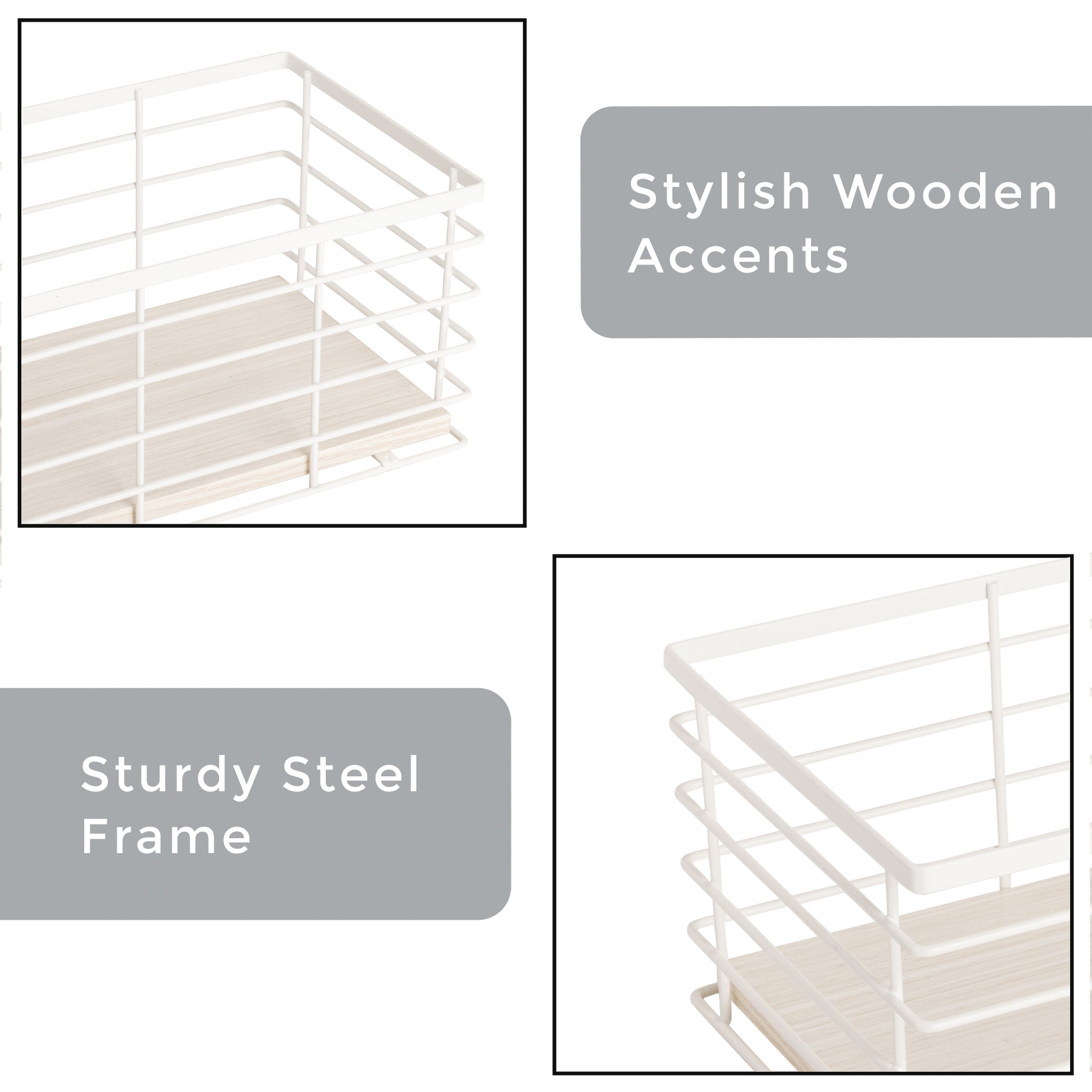 Premium Kitchen Caddy, Set of 2