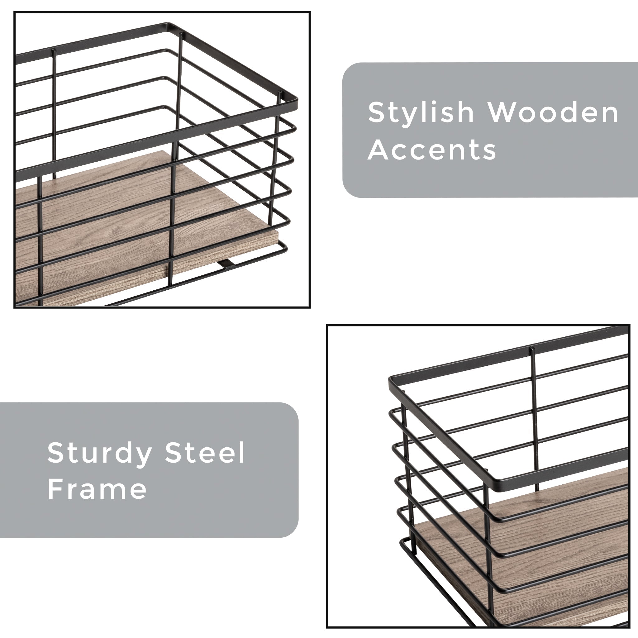 Premium Kitchen Caddy, Set of 2