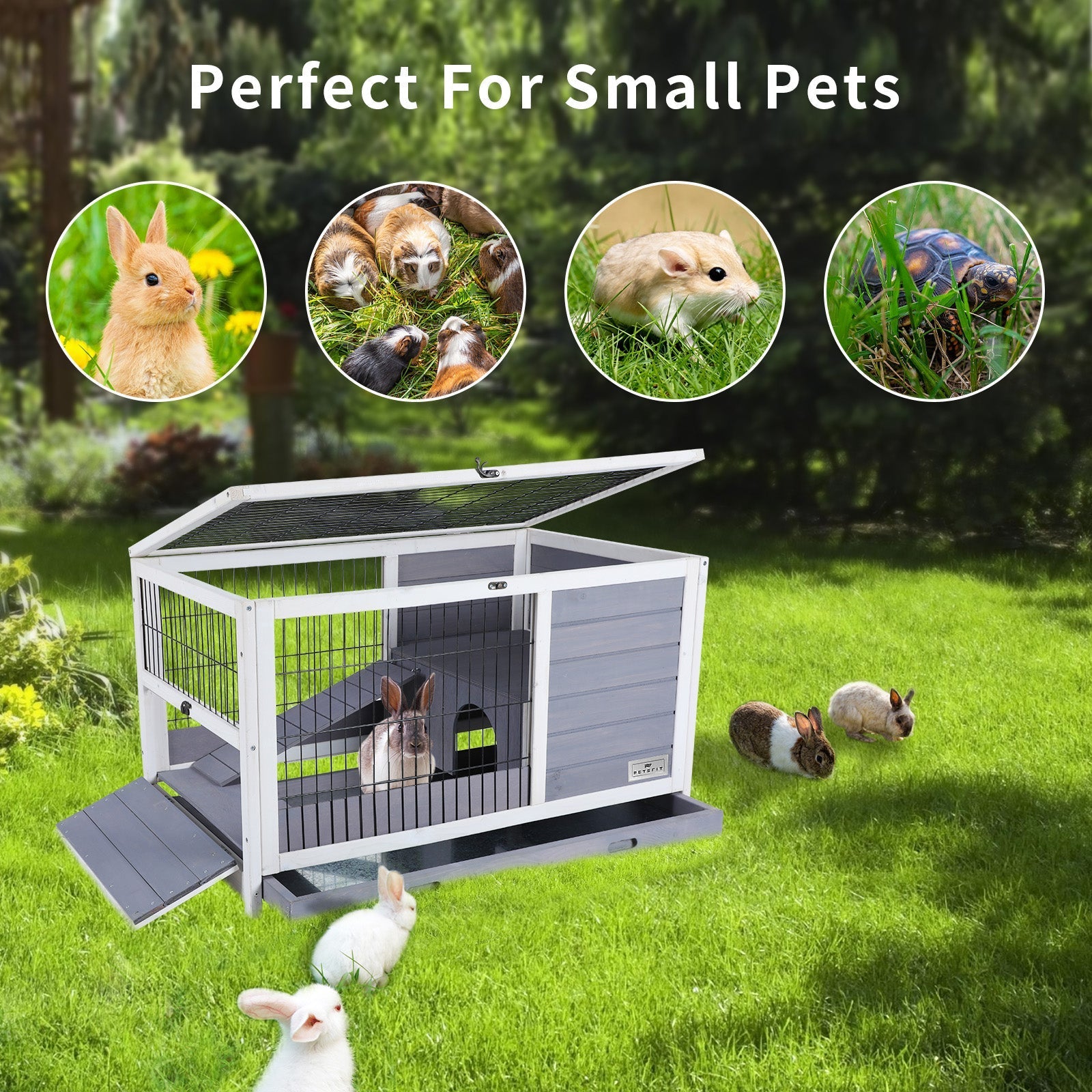 PETSFIT Huge Rabbit Cage