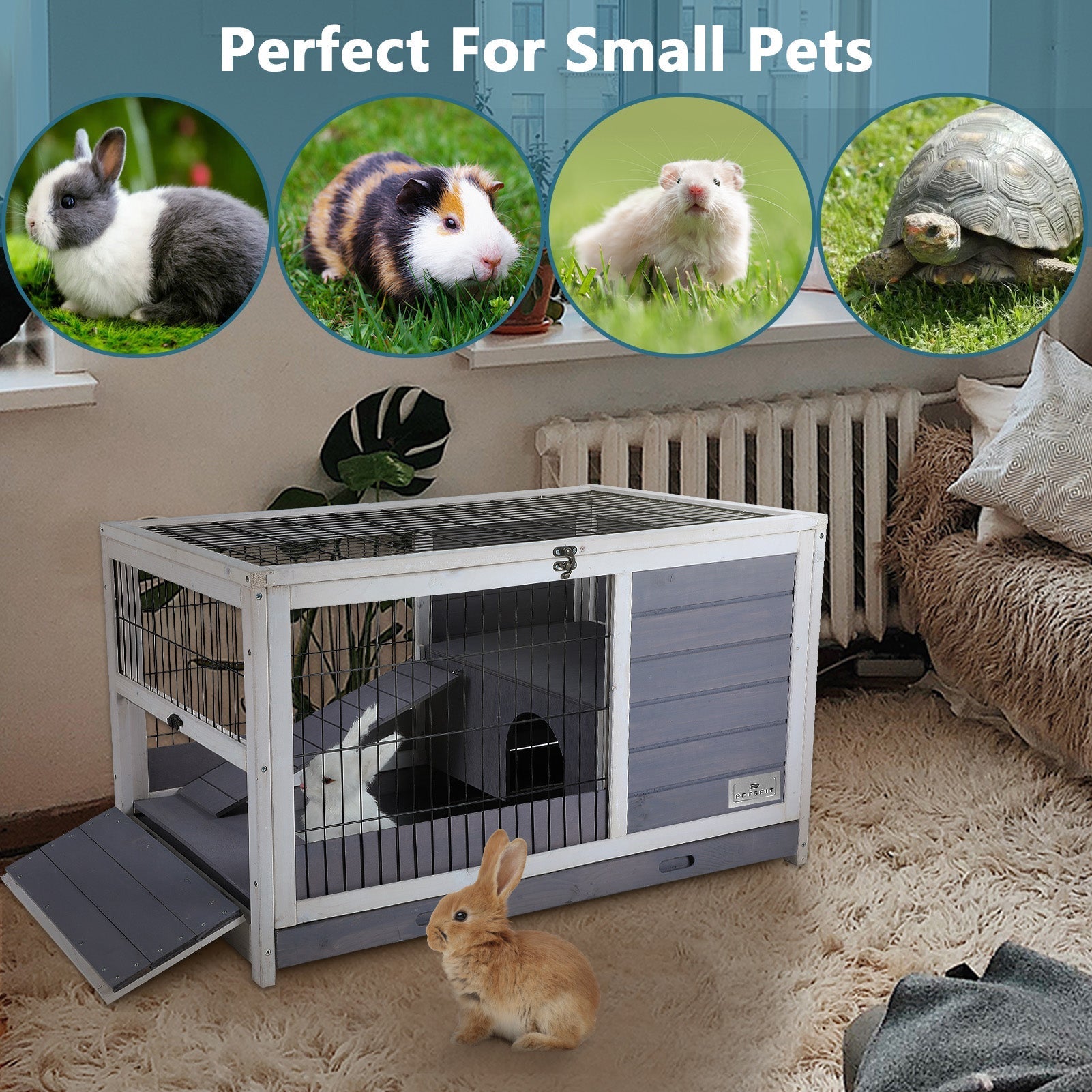 PETSFIT Huge Rabbit Cage
