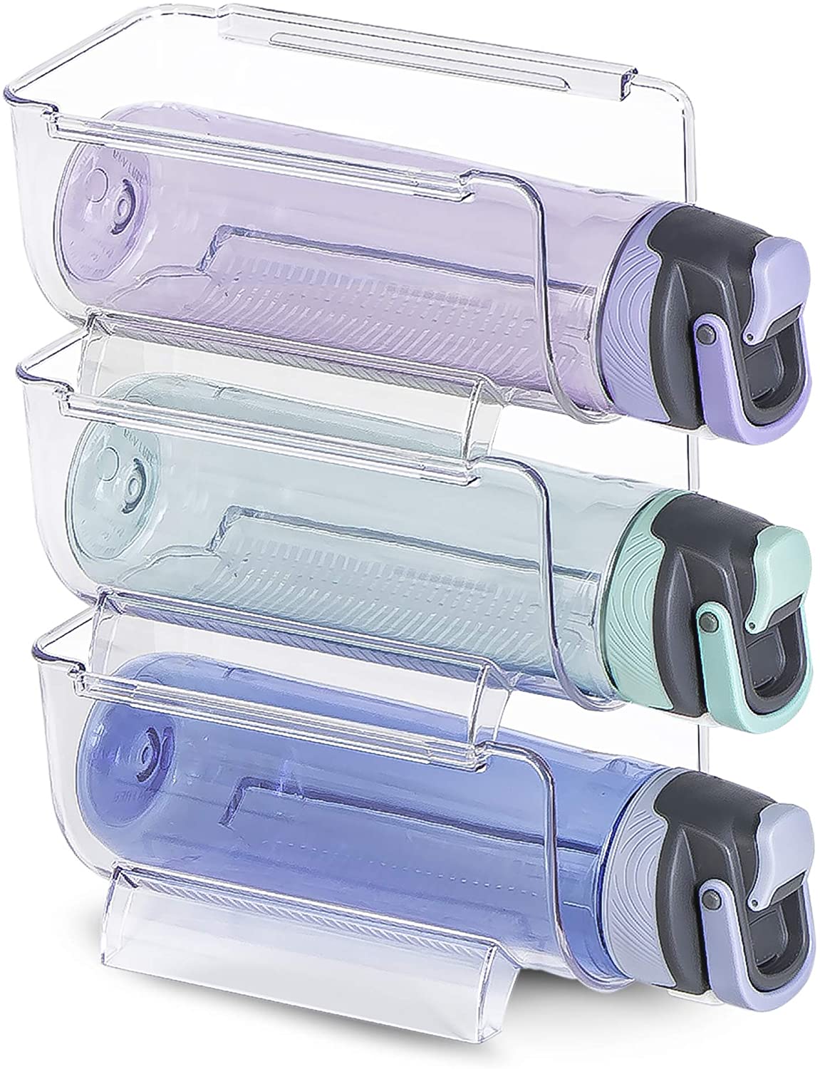 Refrigerator Bottle Holder with Handle - Holds 750 mL - BPA Free