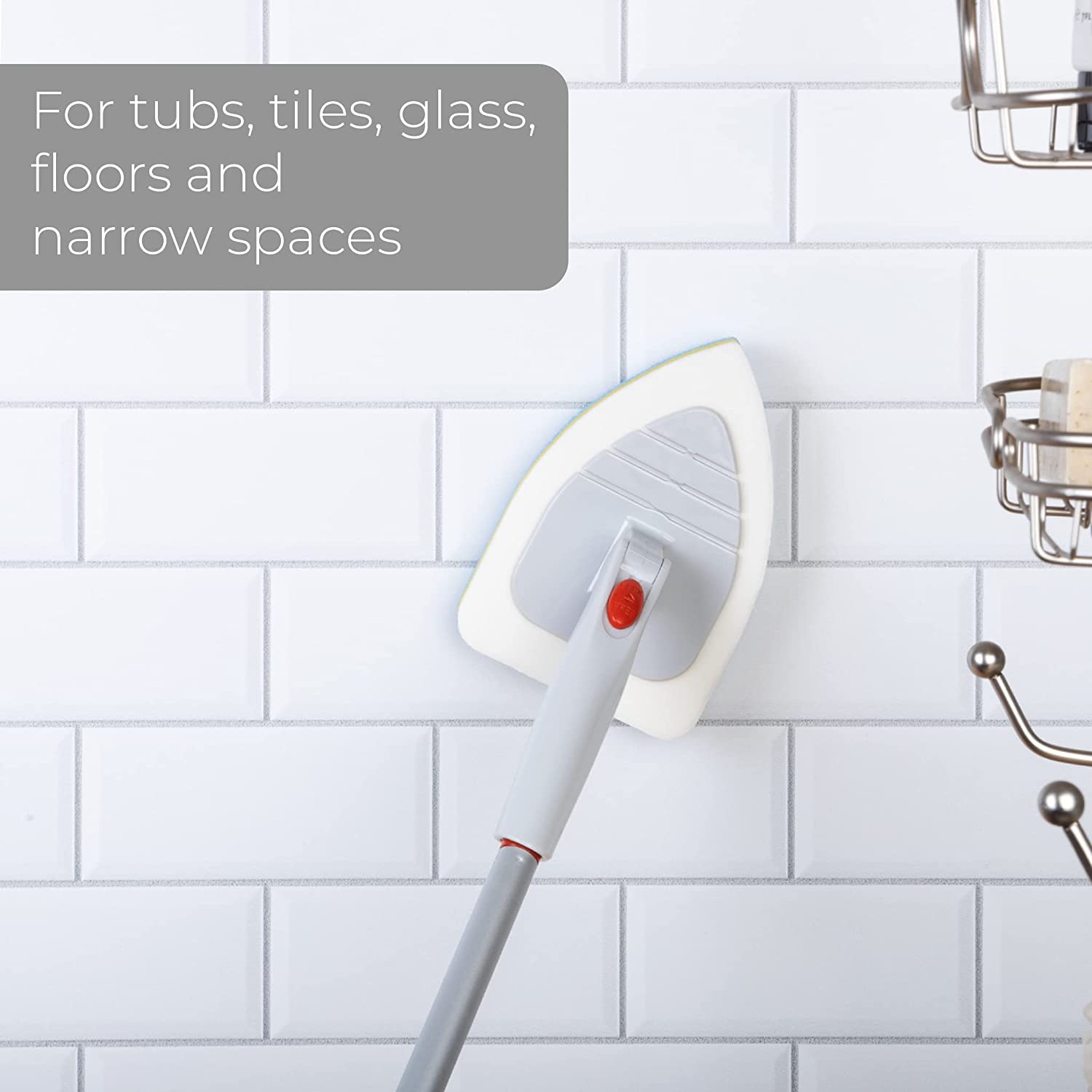 Replacement Head for Extendable Tub and Tile Scrubber
