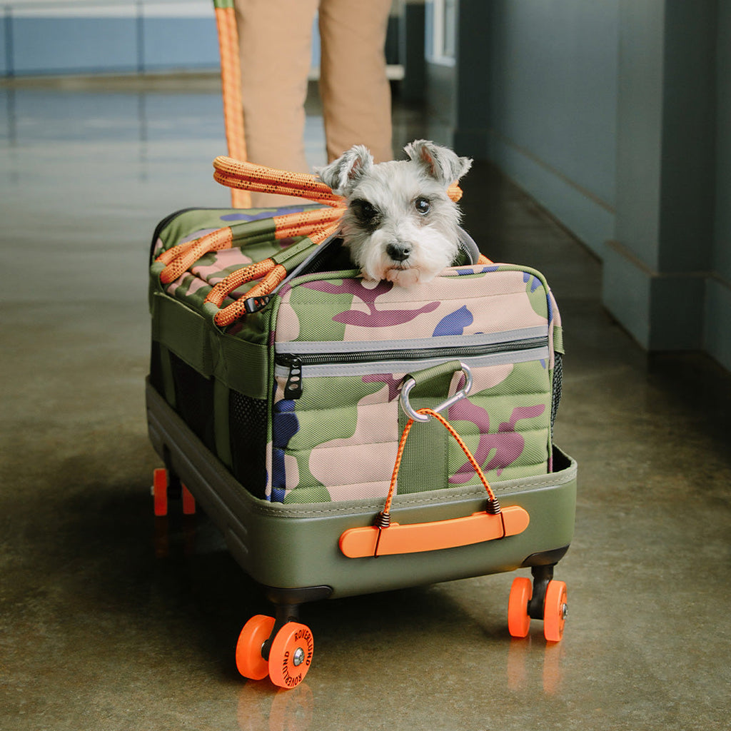 READY-TO-ROLL PET CARRIER WHEEL BASE