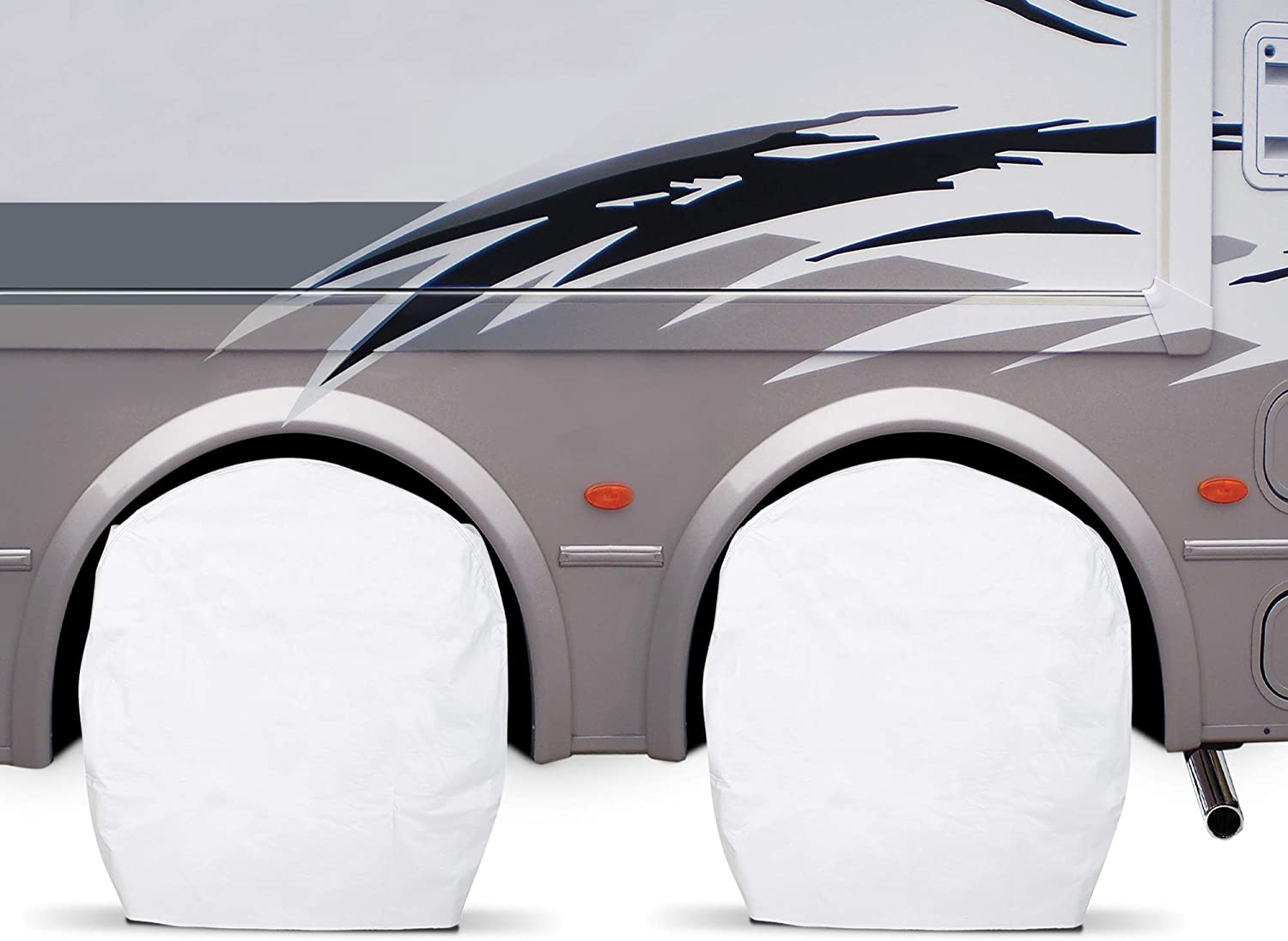 RV Wheel Covers 2-Pack (Model 3 – Fits Wheels 29"–31.75")