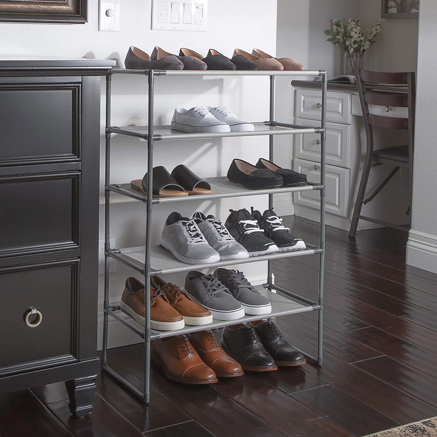 Shoe Rack Shelf with Laminated Liner
