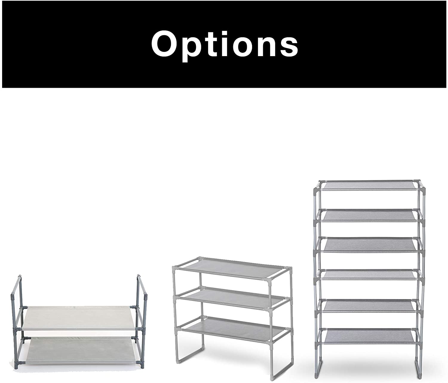 Shoe Rack Shelf with Laminated Liner